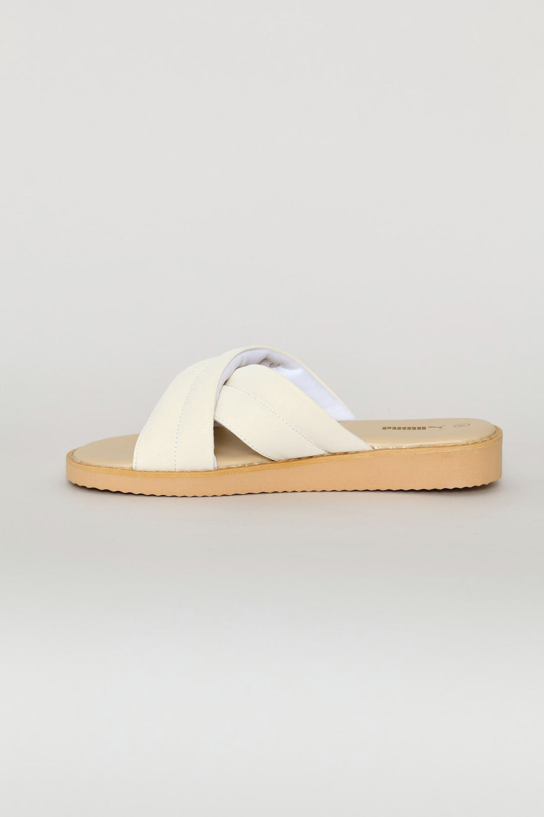Gracecat Path Feather Zadp Sandal - White