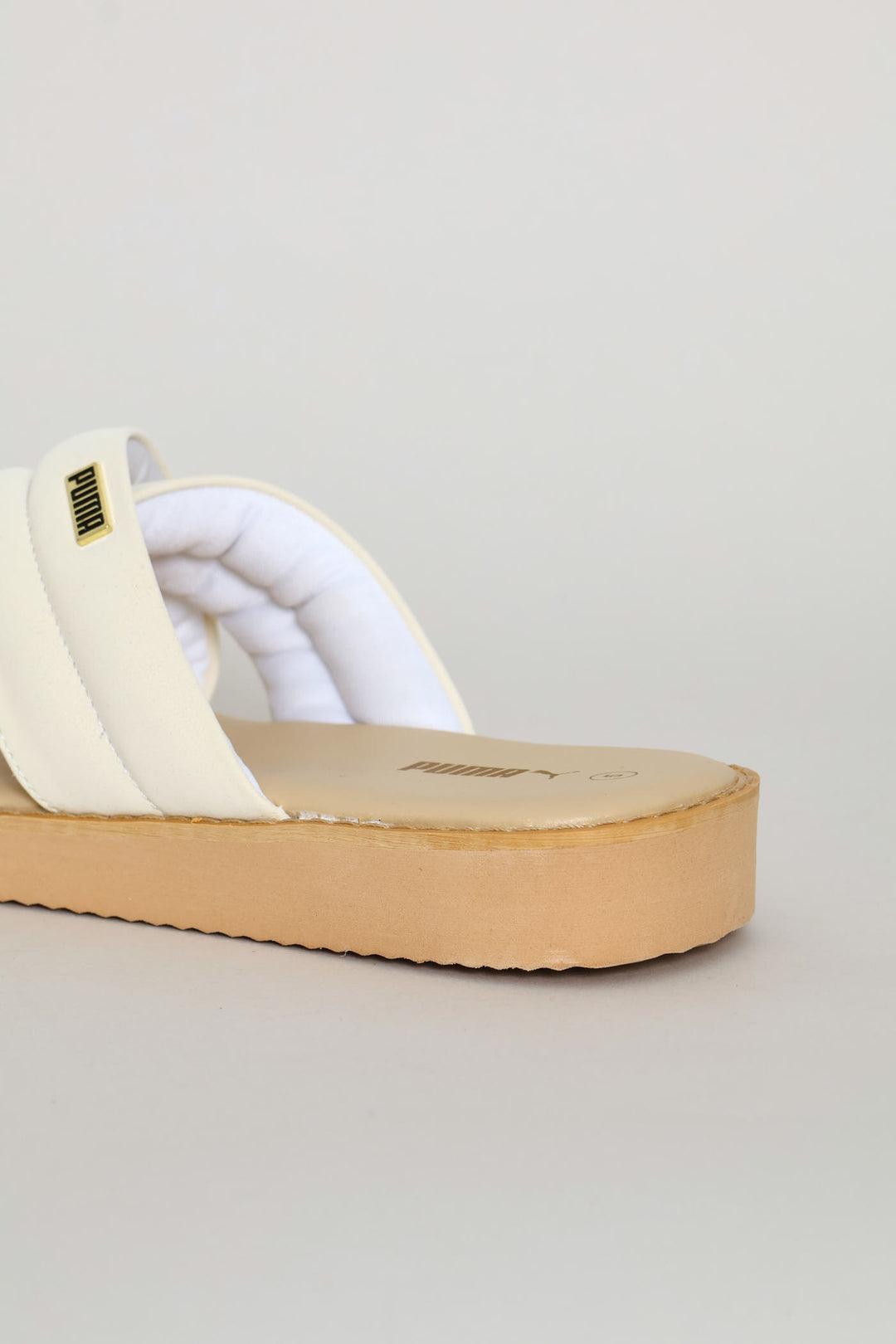 Gracecat Path Feather Zadp Sandal - White