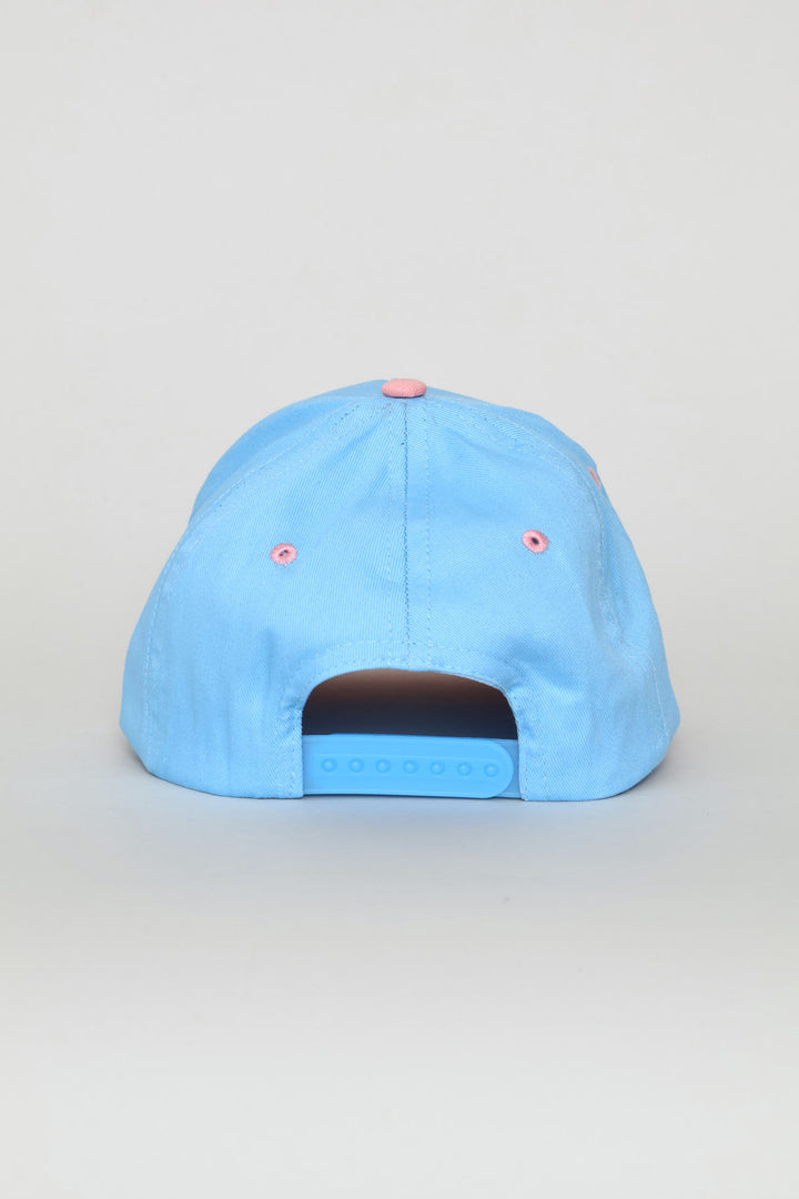 Stitch Just Chilling Peak Cap - Blue