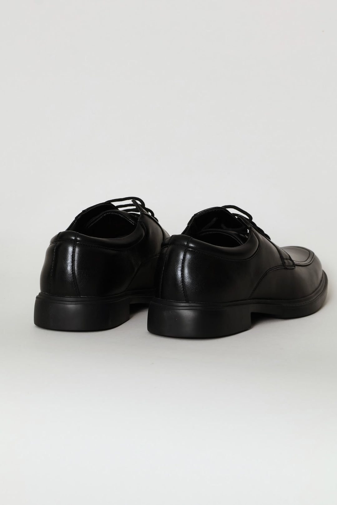 Comfit Square Toe Lace Up Formal Shoe - Black