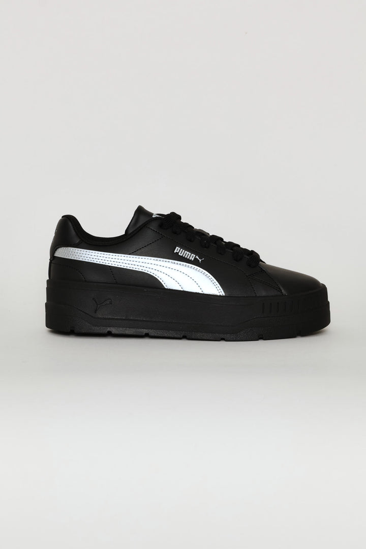 Karmen Classic Metallic Glam Sneaker - Black