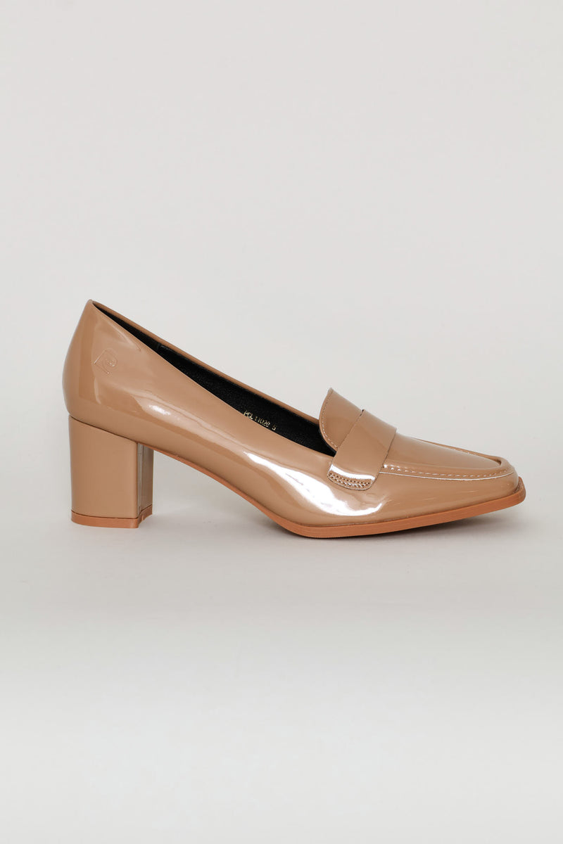 Patent Heel - Taupe