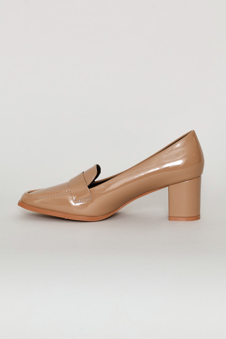 Patent Heel - Taupe