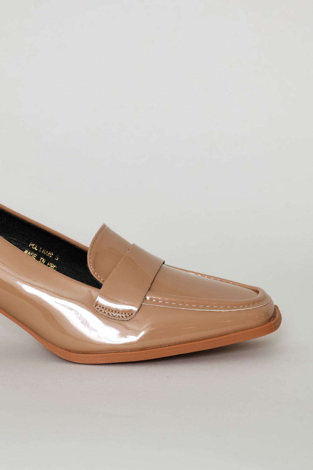 Patent Heel - Taupe