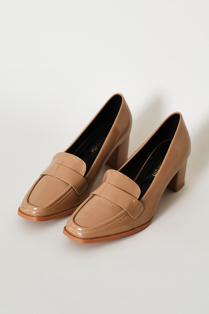 Patent Heel - Taupe