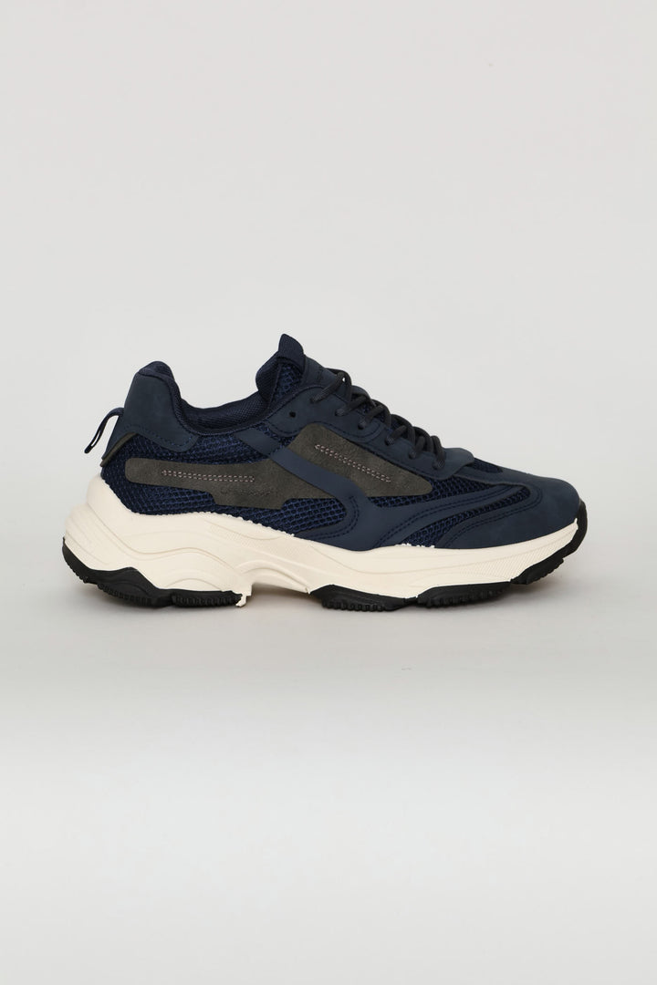 Serpent Chunky Trainer - Navy