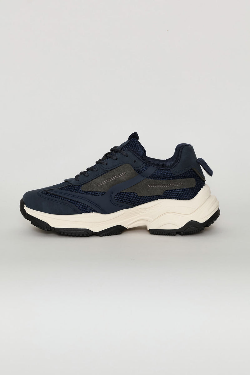 Serpent Chunky Trainer - Navy