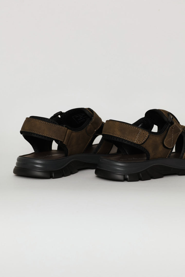 Washington Comfort Sandal - Brown