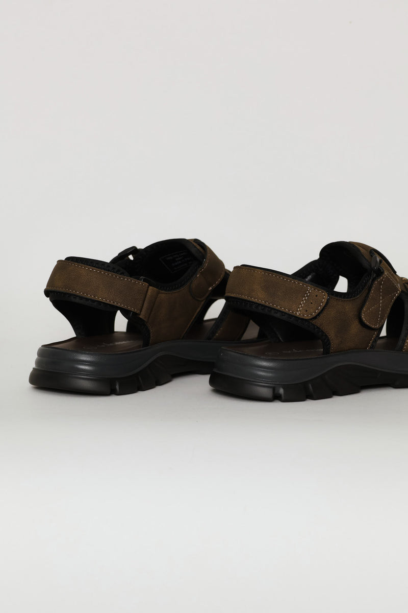 Washington Comfort Sandal - Brown