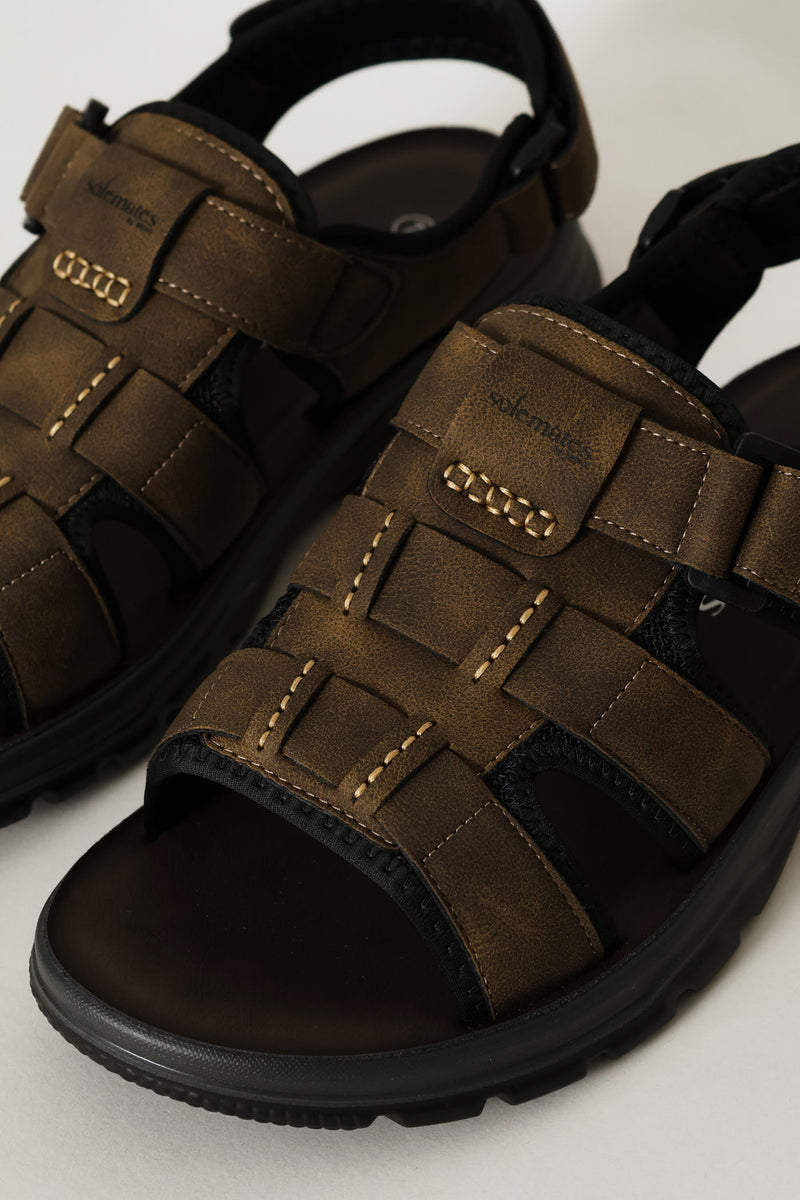 Washington Comfort Sandal - Brown