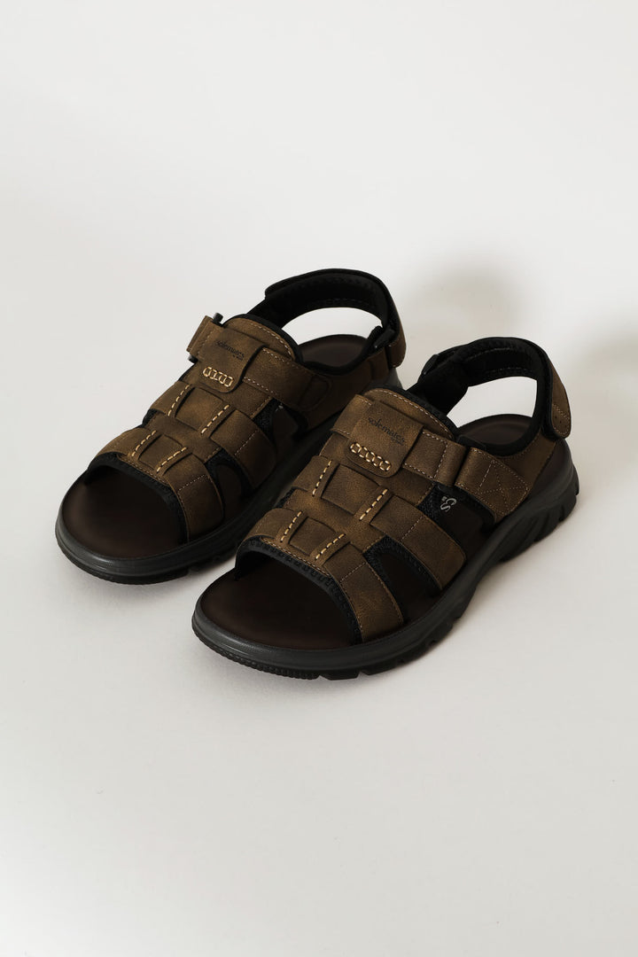 Washington Comfort Sandal - Brown