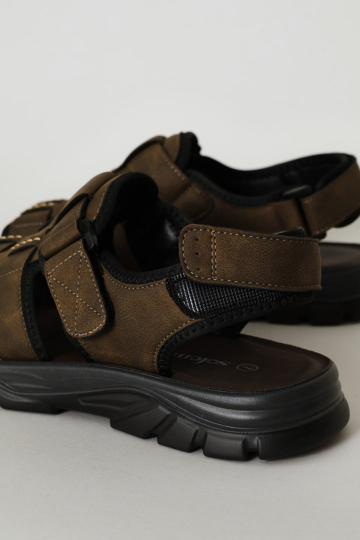 Washington Comfort Sandal - Brown