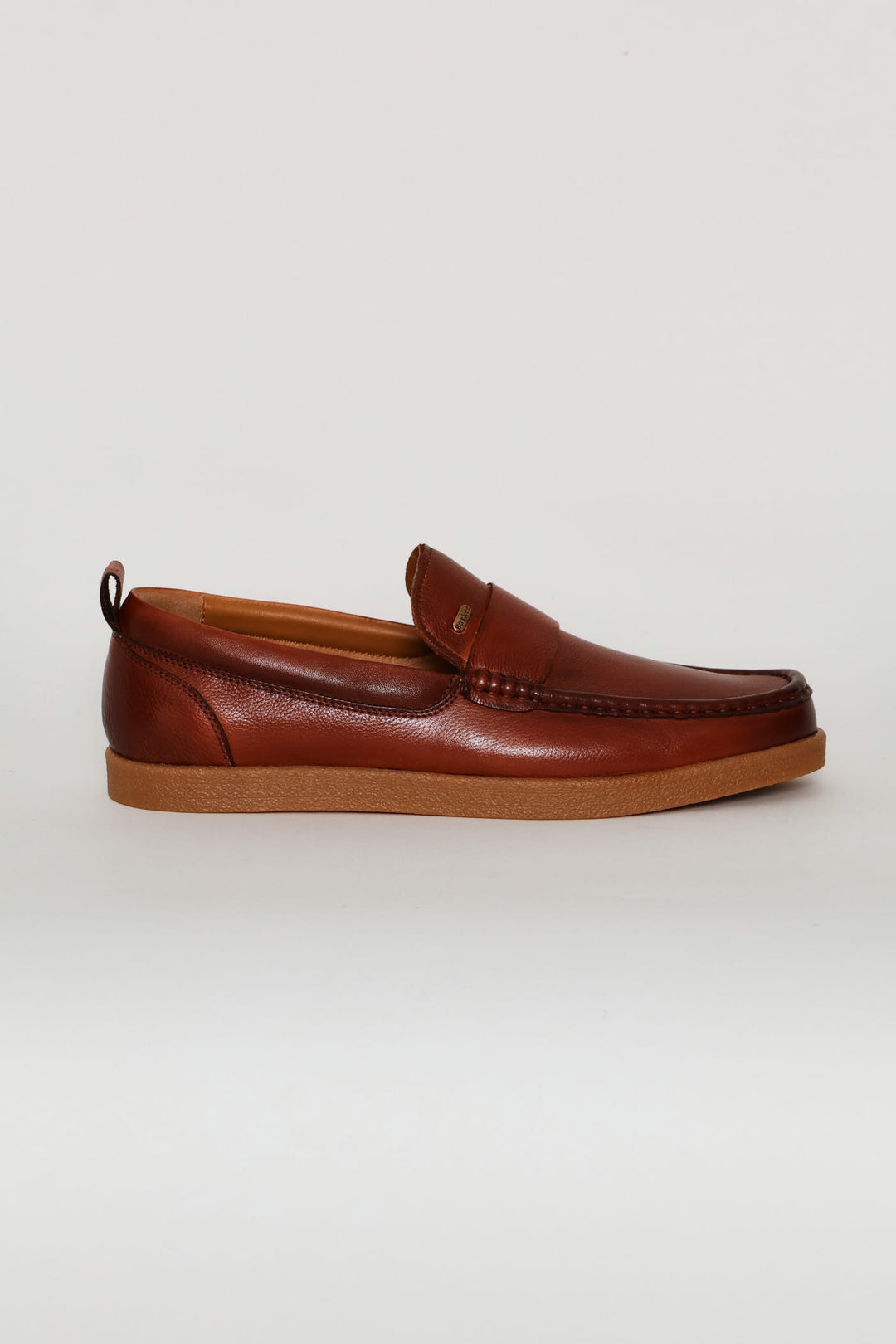 Denzel Leather Loafer - Tan
