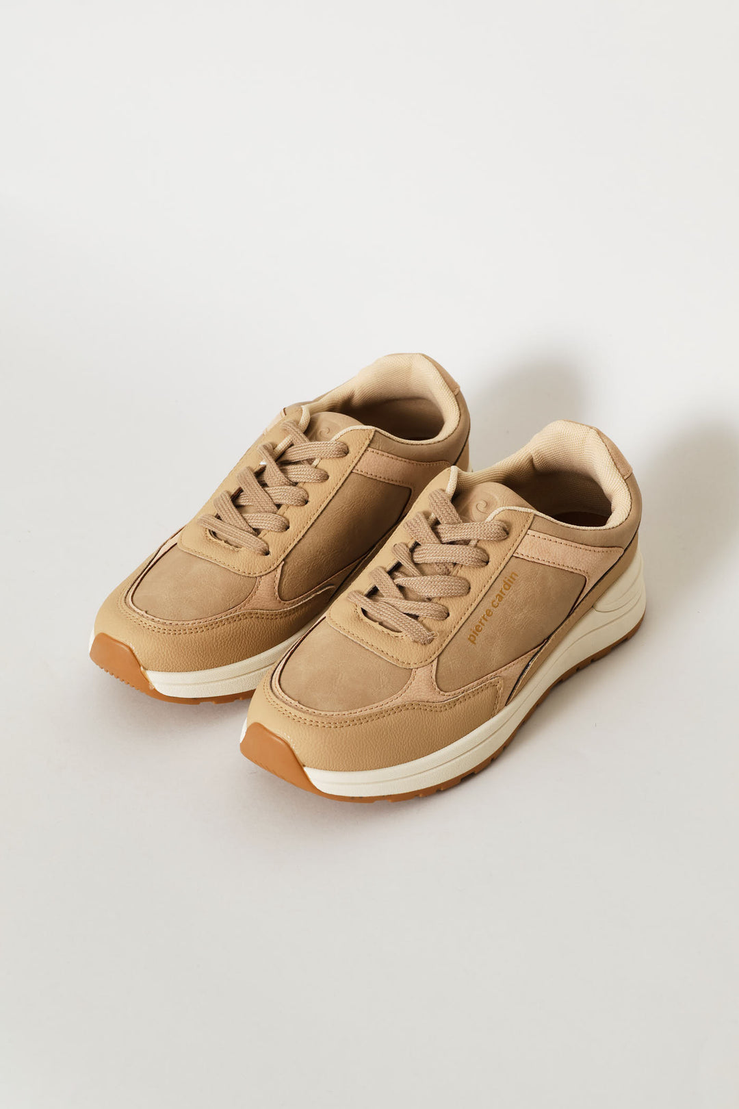 Chunky Sole Sneaker - Beige