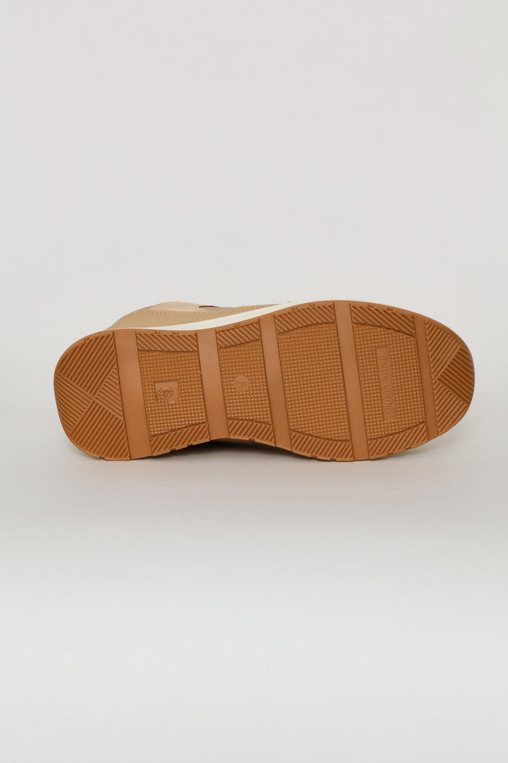 Chunky Sole Sneaker - Beige