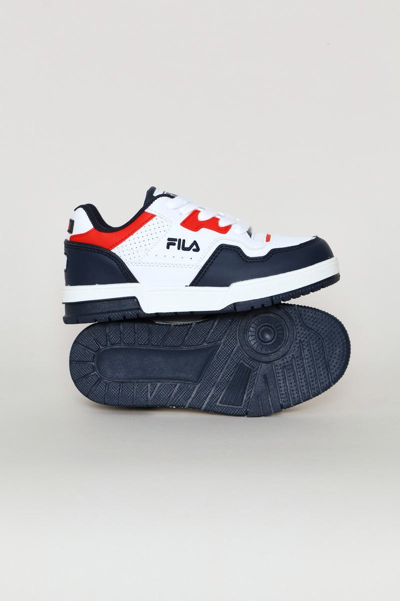 Boys Gianni Sneaker - White/Navy