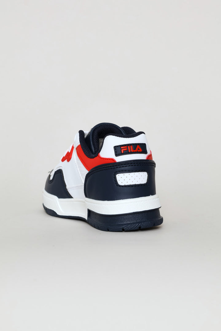 Boys Gianni Sneaker - White/Navy