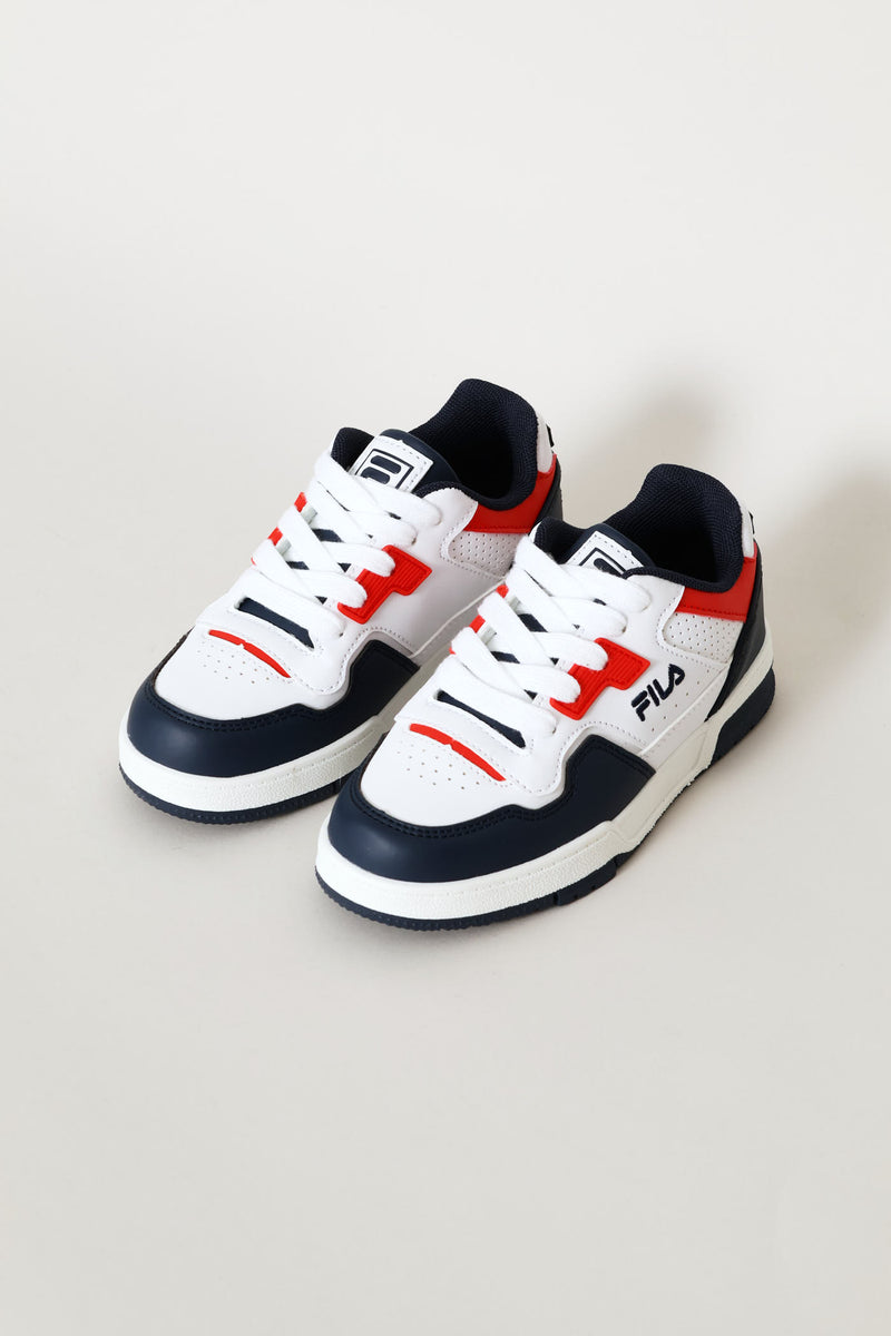 Boys Gianni Sneaker - White/Navy