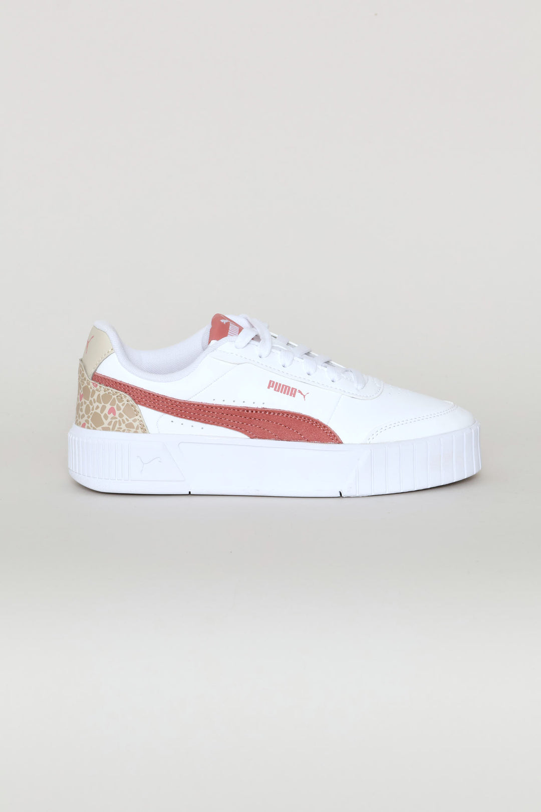 Girls Carina Mia Winter Safari Sneaker - White