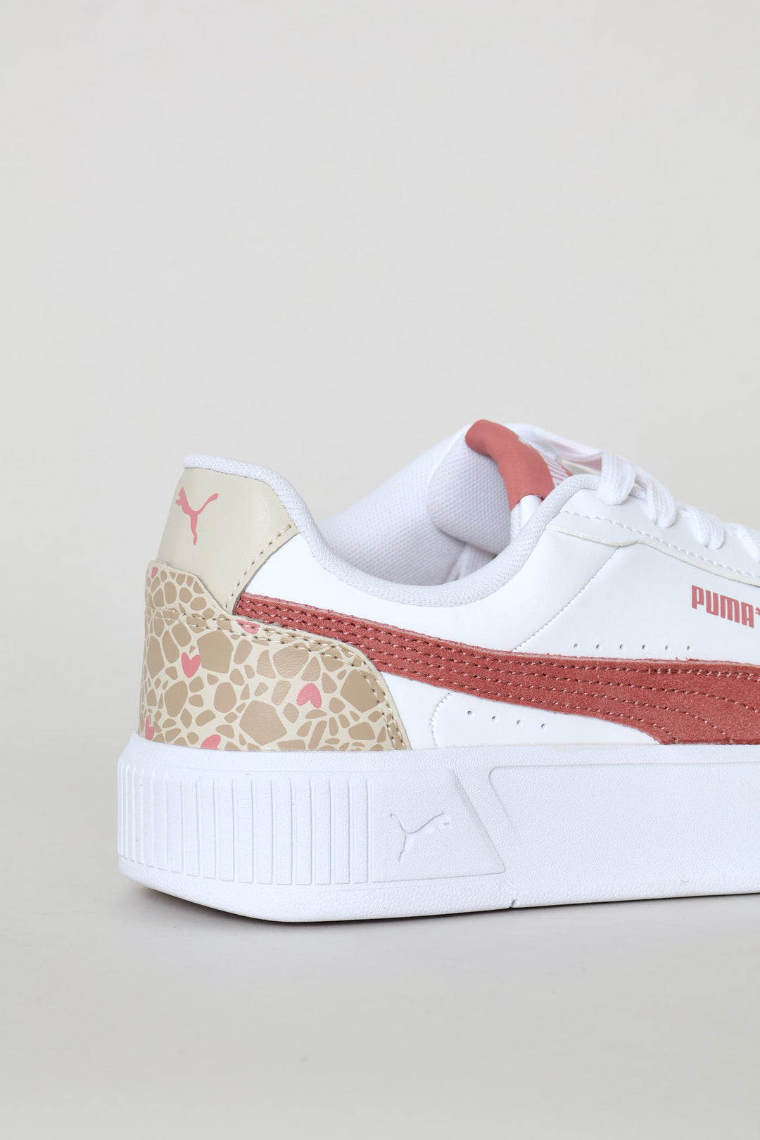 Girls Carina Mia Winter Safari Sneaker - White