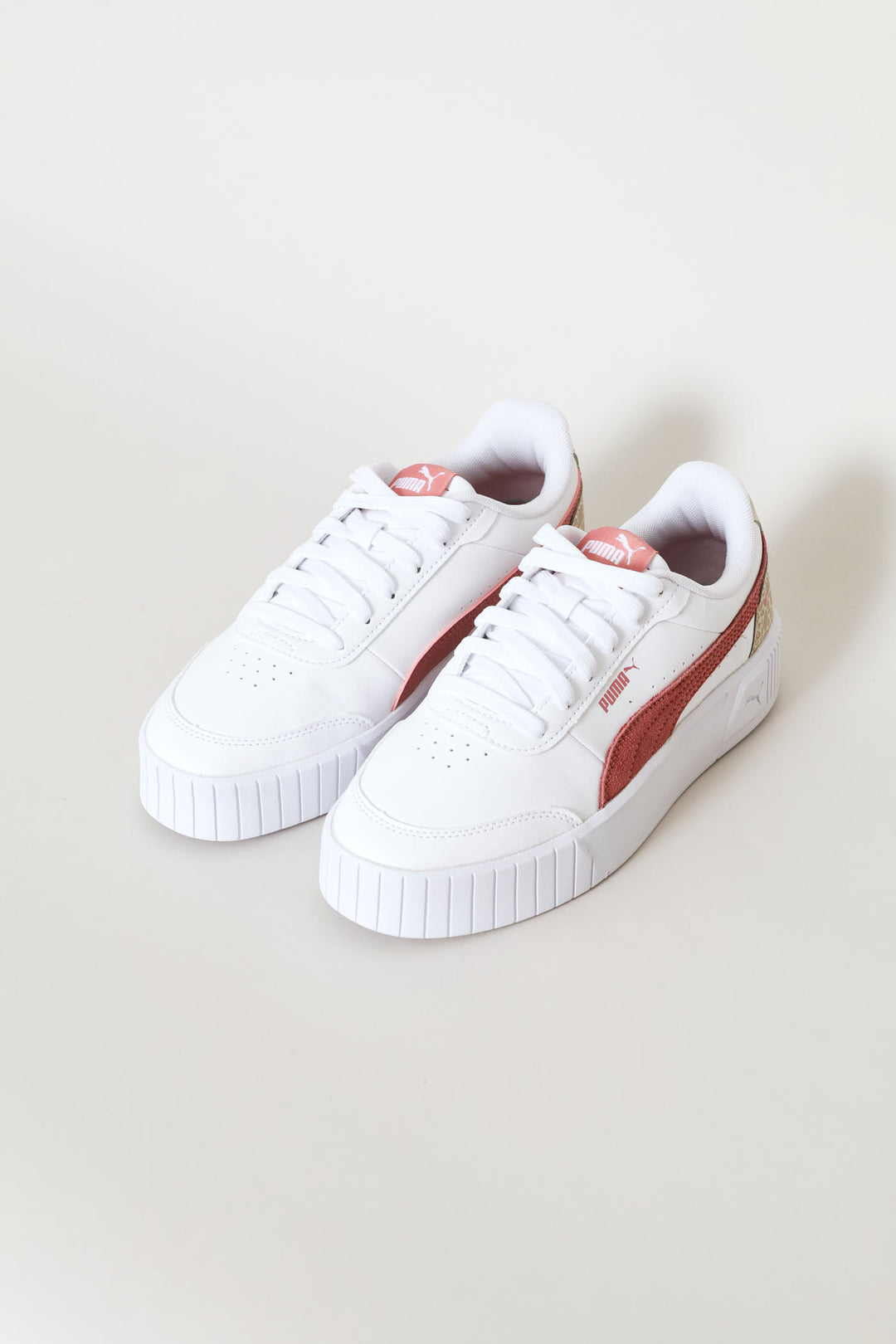 Girls Carina Mia Winter Safari Sneaker - White