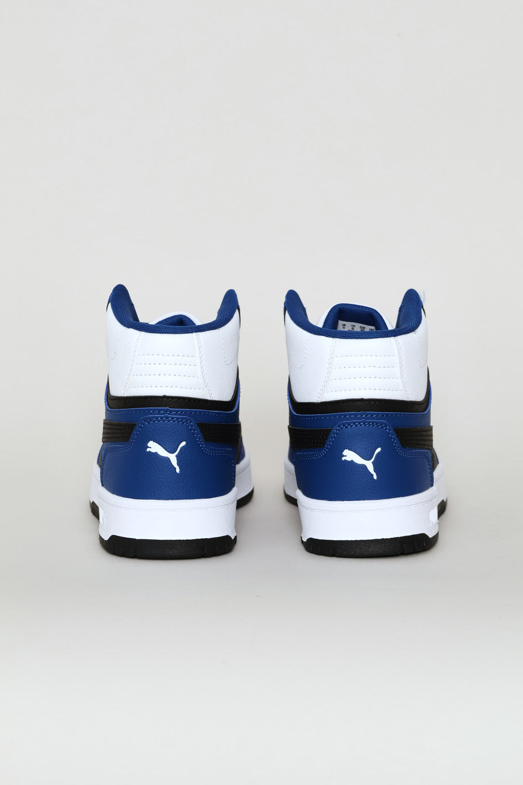 Boys Rebound Slam Mid Sneaker - Black/Blue