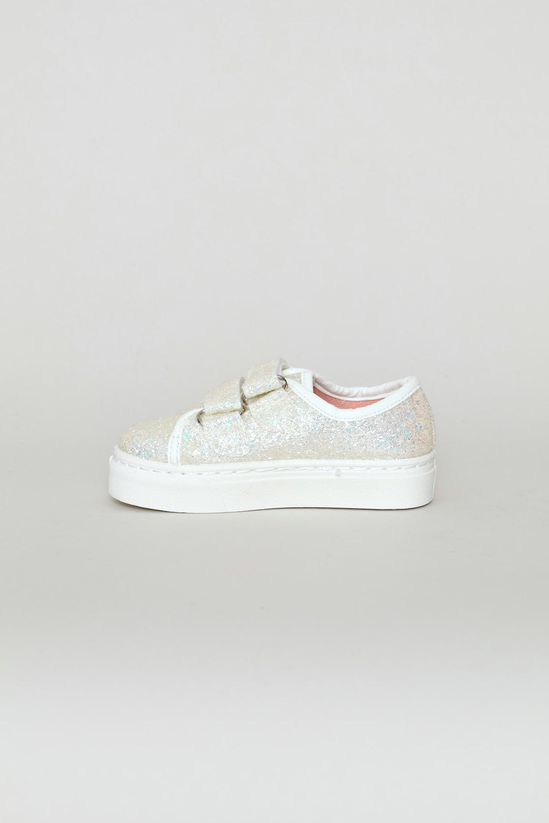 Pre-Girls Glitter Sneaker - White