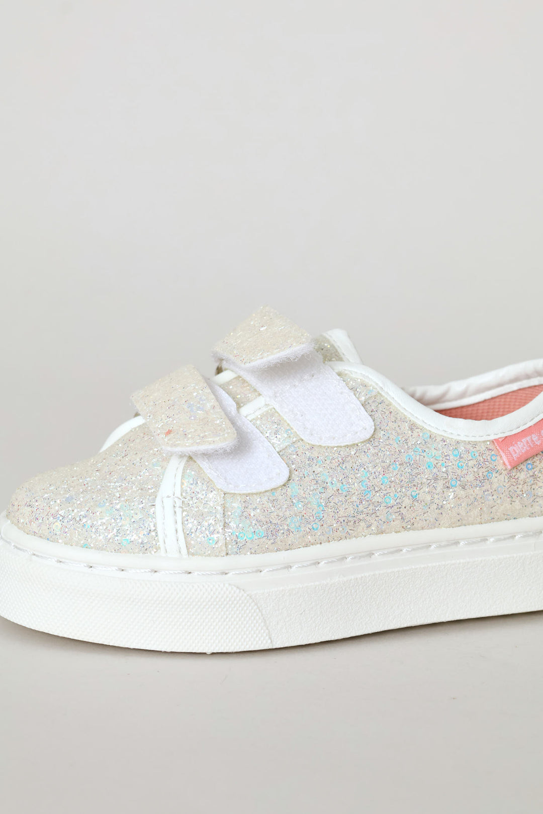 Pre-Girls Glitter Sneaker - White