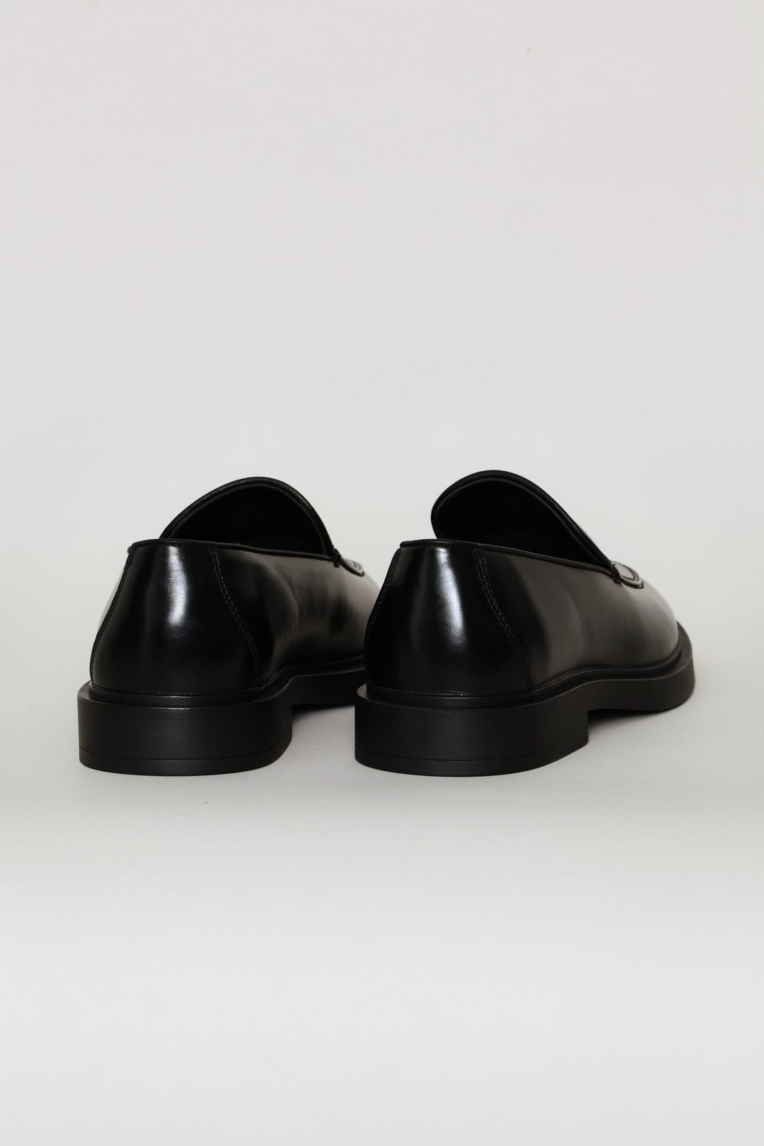 Slip On Plain Upper Loafer - Black