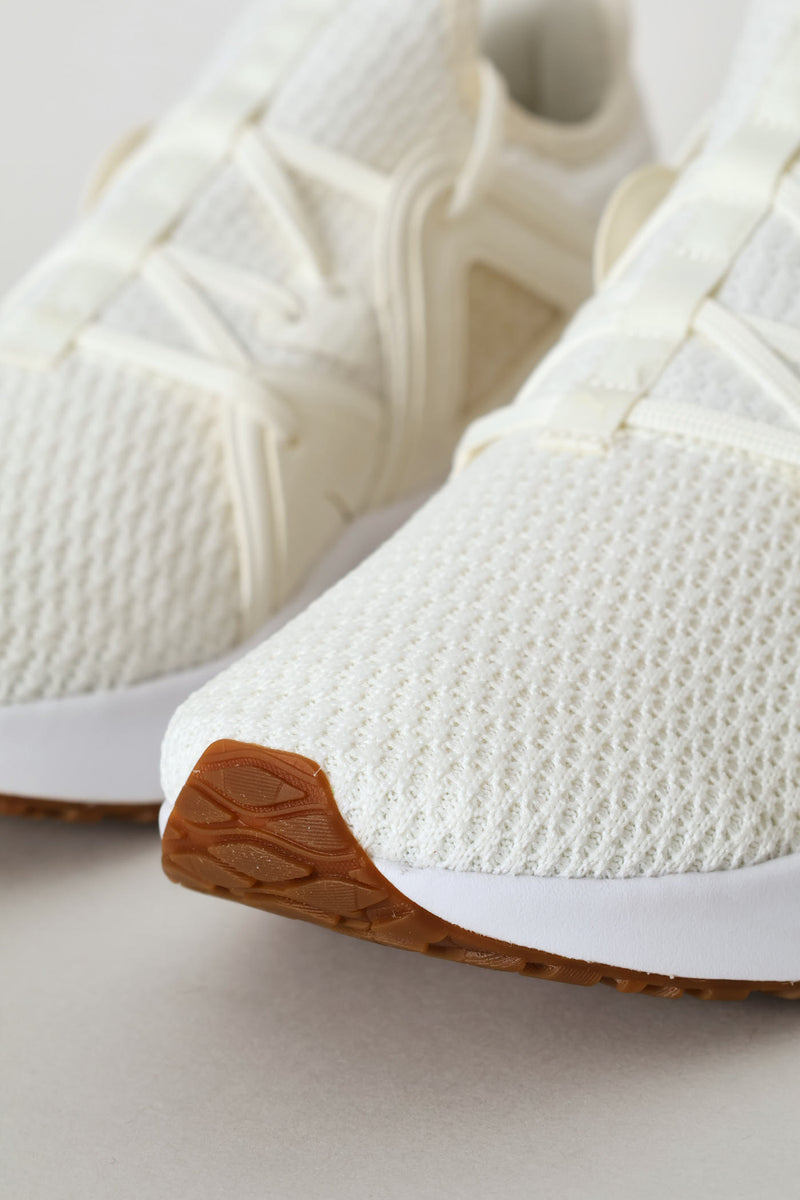 Softride Bella Cheetah Sneaker - White