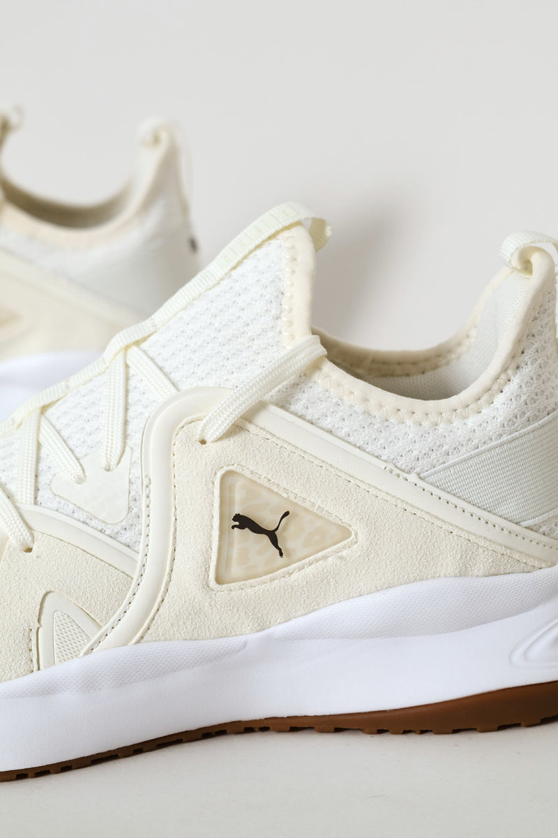 Softride Bella Cheetah Sneaker - White
