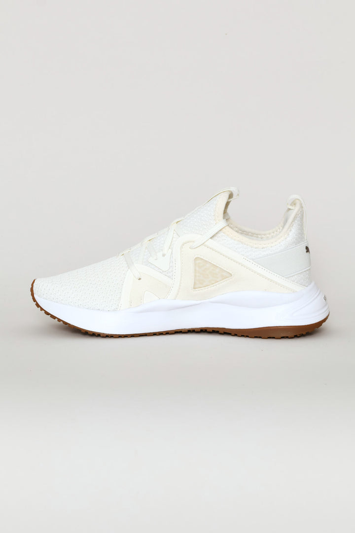 Softride Bella Cheetah Sneaker - White