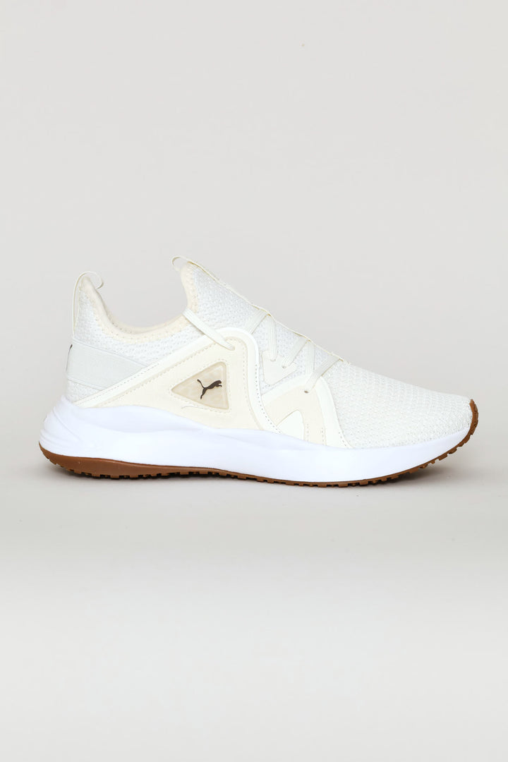 Softride Bella Cheetah Sneaker - White