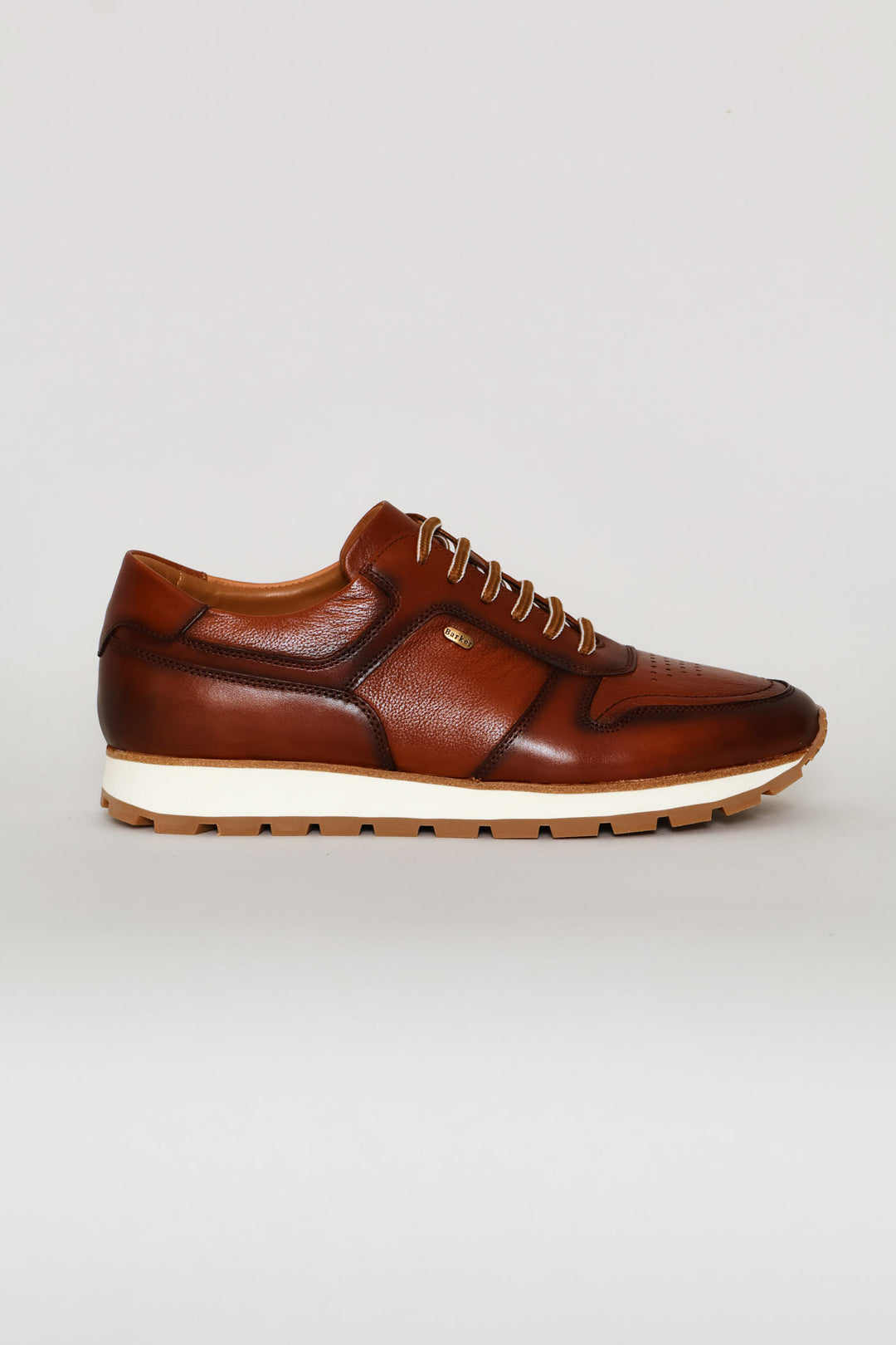 Channing Leather Casual Shoe - Brown