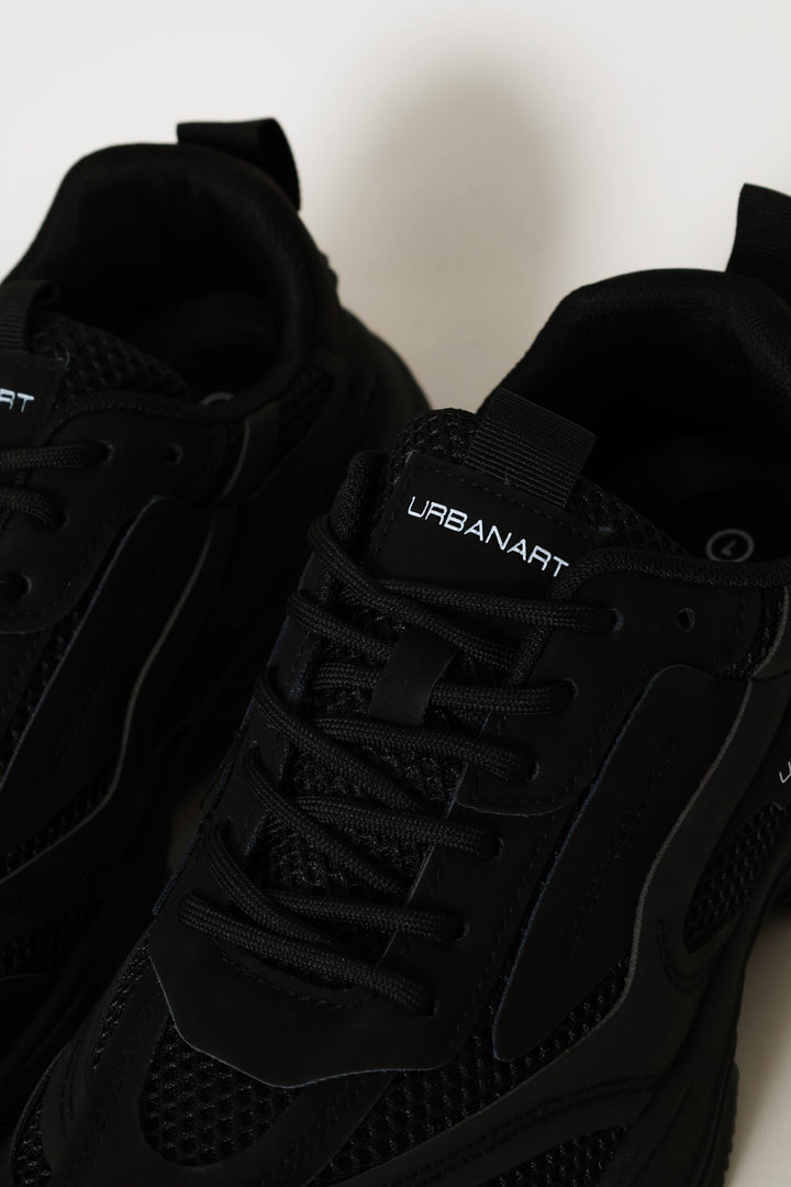 Serpent Chunky Trainer - Black