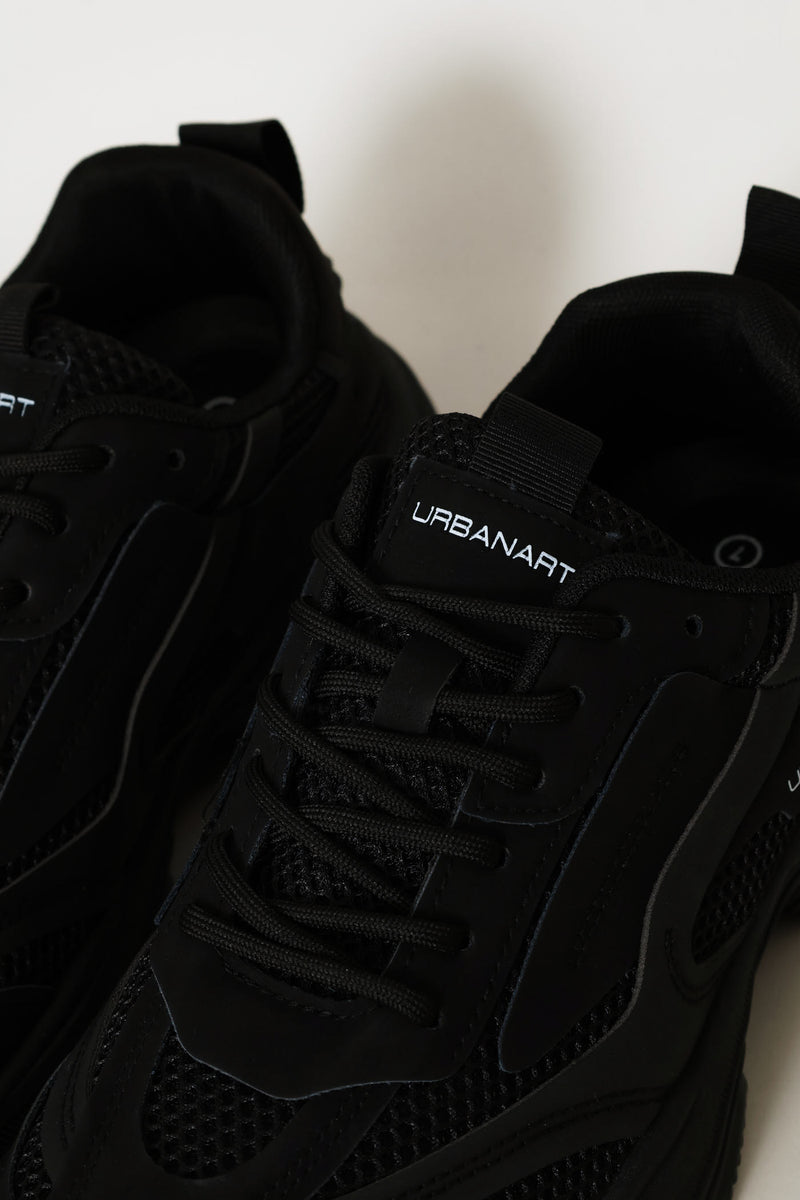 Serpent Chunky Trainer - Black