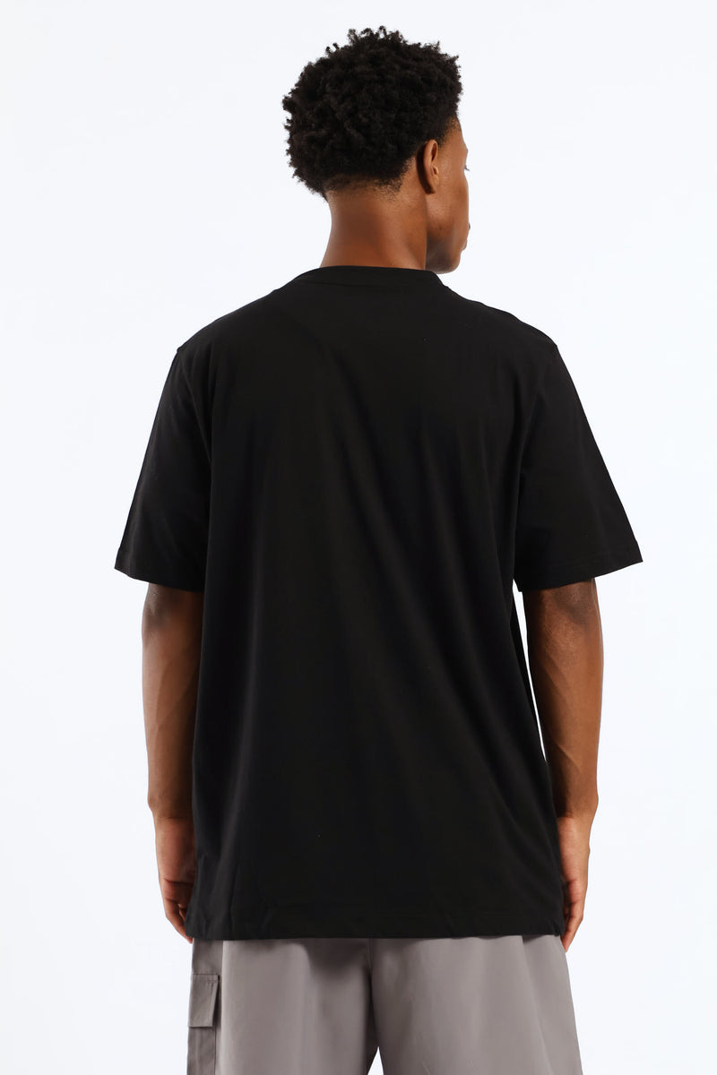 Small Box Graphic Tee - Black