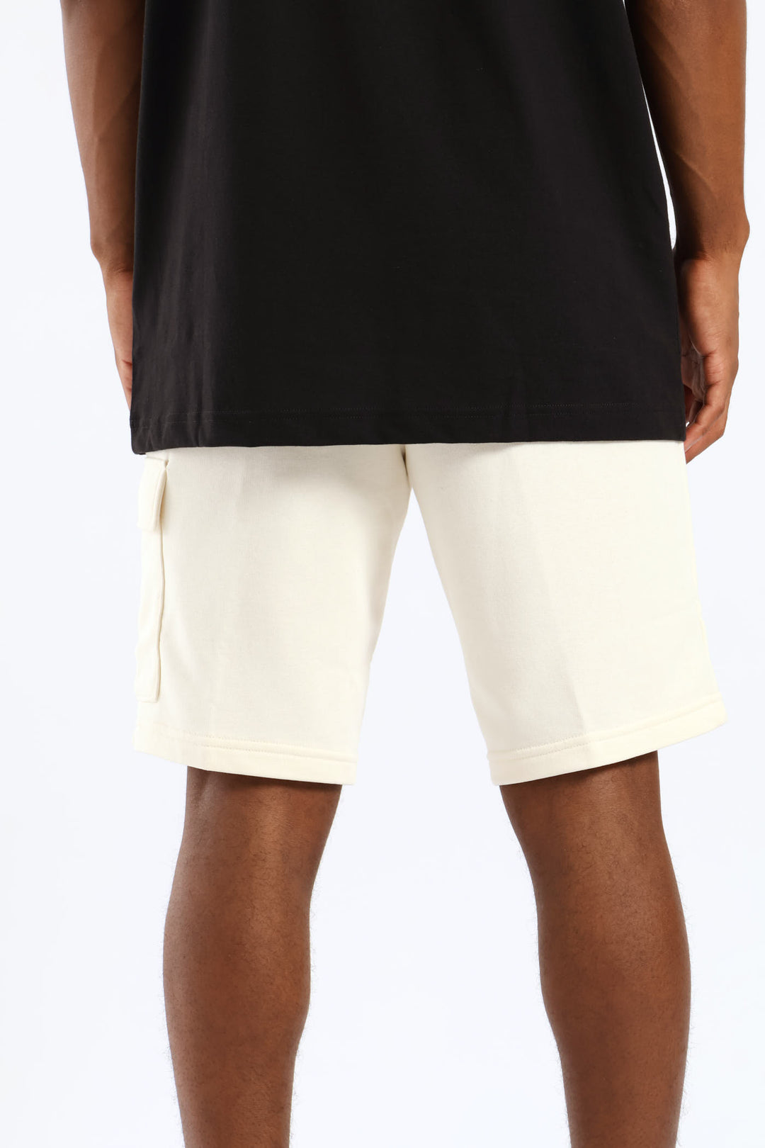 Essential No. 1 Logo 10” Cargo Shorts - Off White