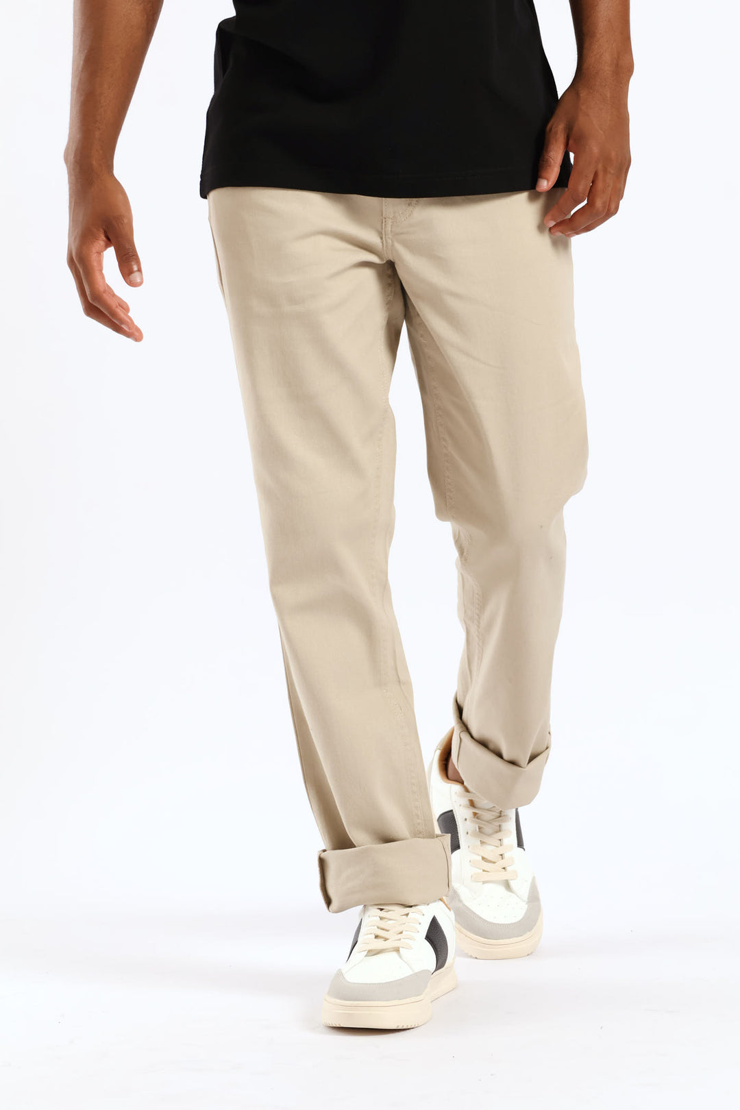 Brooklyn Stretch Twill Pant - Stone