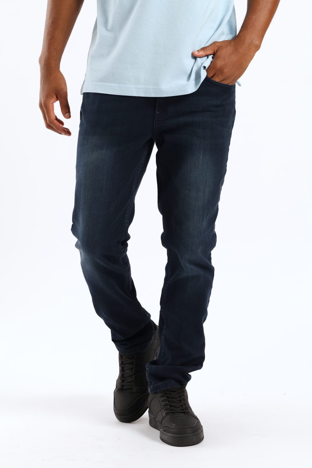 Eddie Tapered Denim - Dark Indigo