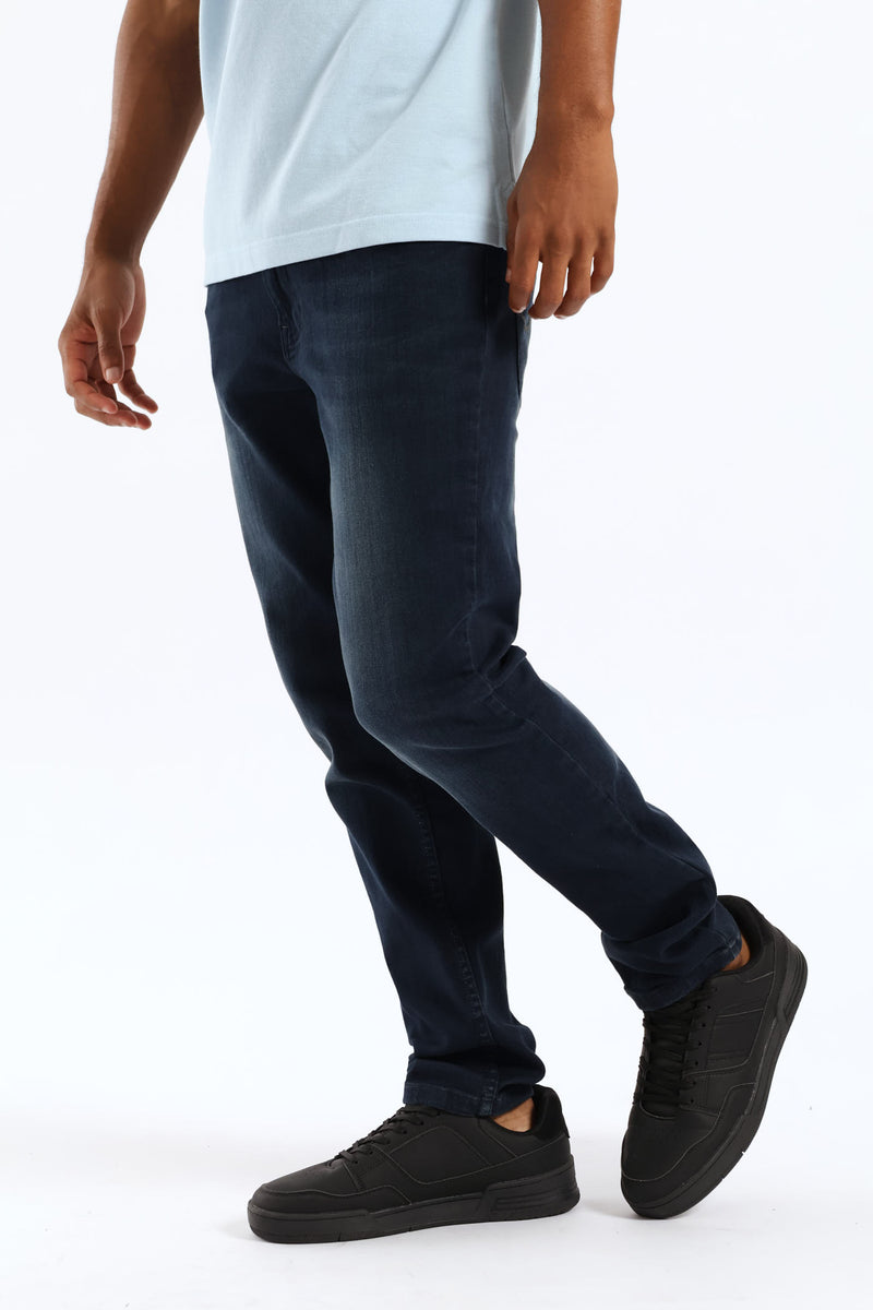Eddie Tapered Denim - Dark Indigo