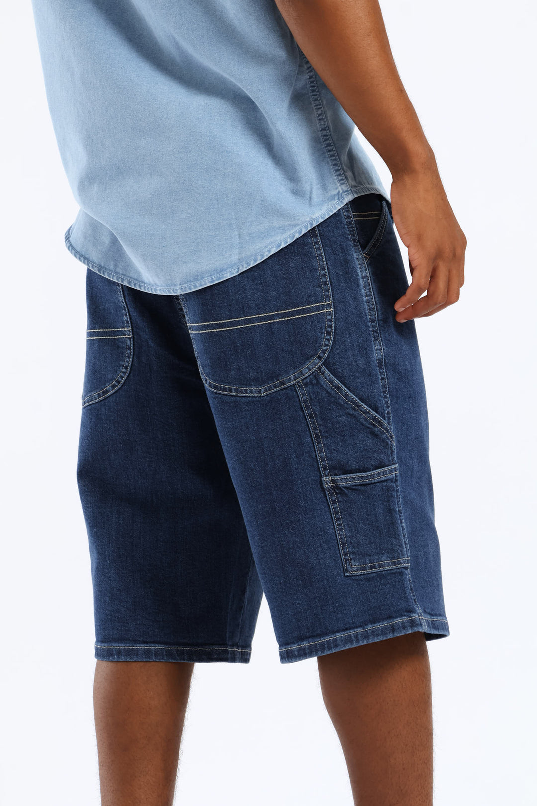 Carpenter Denim Short - Stonewash