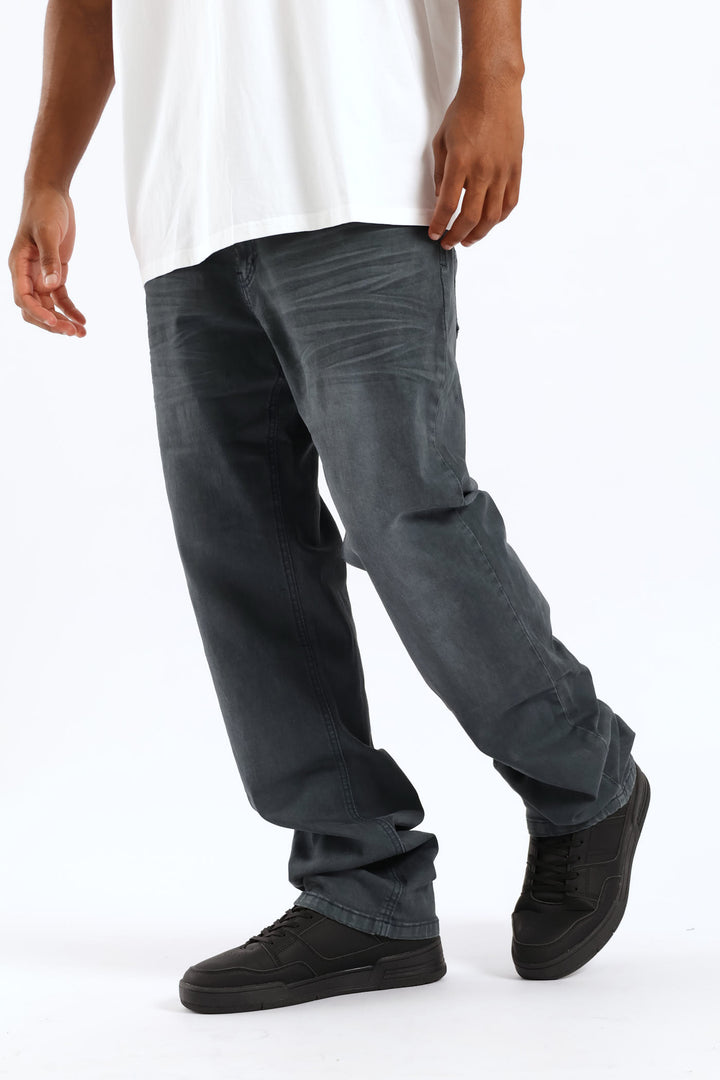 Soviet Terminator Straight Denim - Petrol