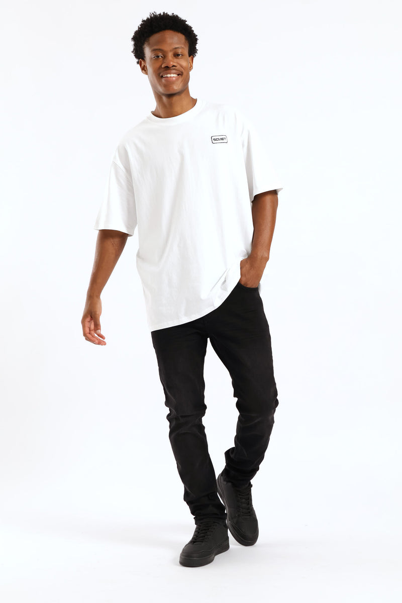 Soviet Terminator Skinny Denim - Black/Black