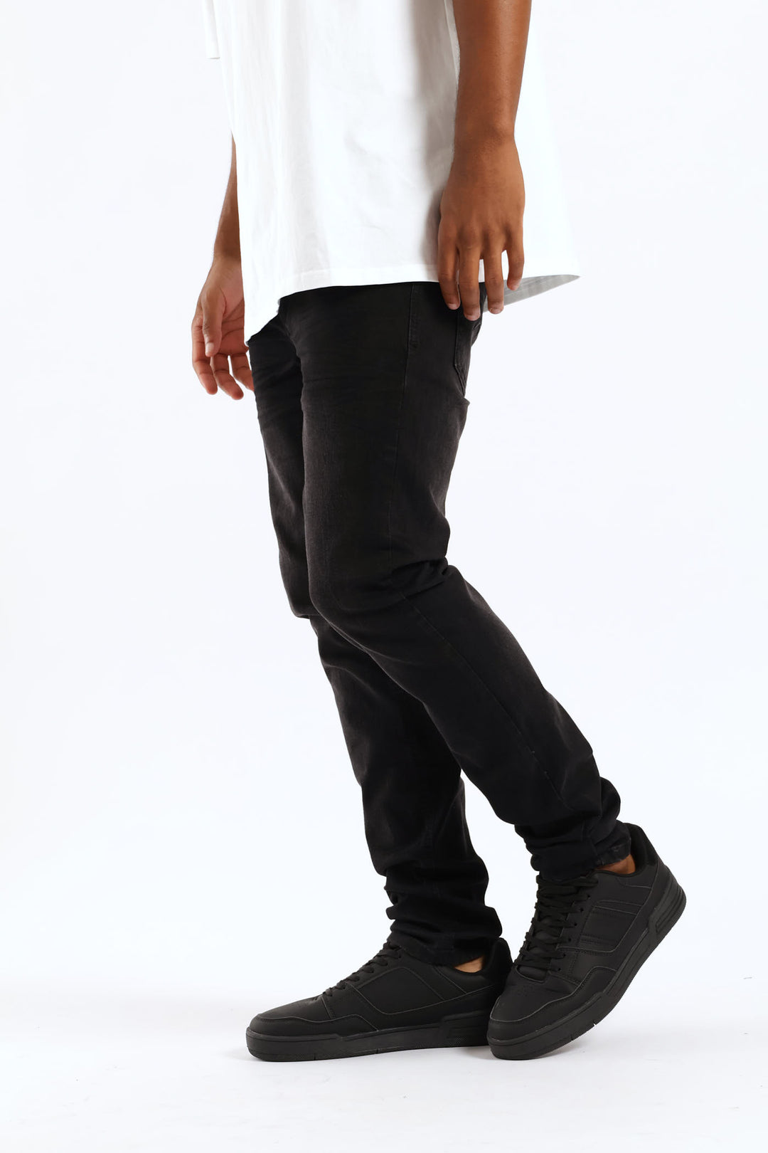 Soviet Terminator Skinny Denim - Black/Black