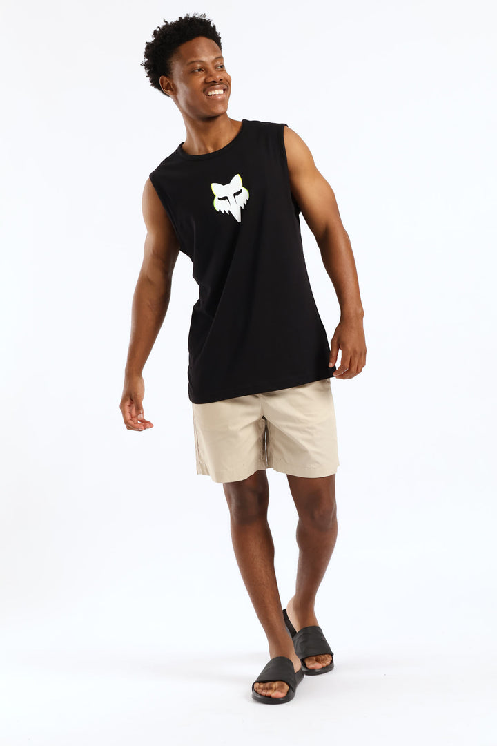 Head Image Tank - Black