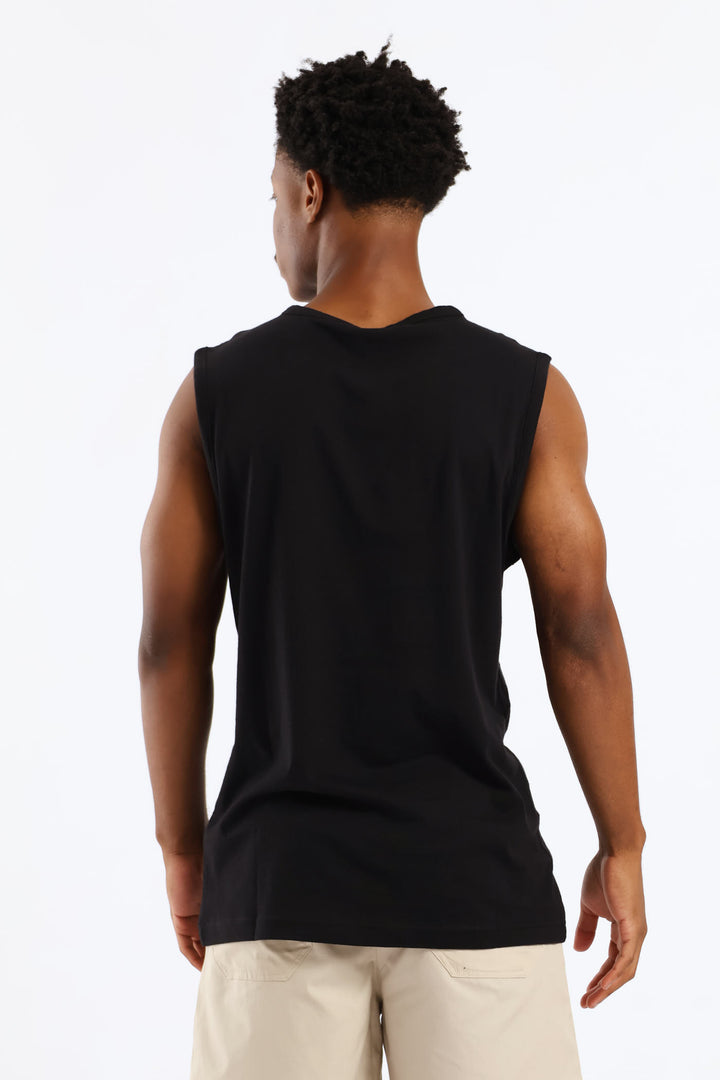 Head Image Tank - Black