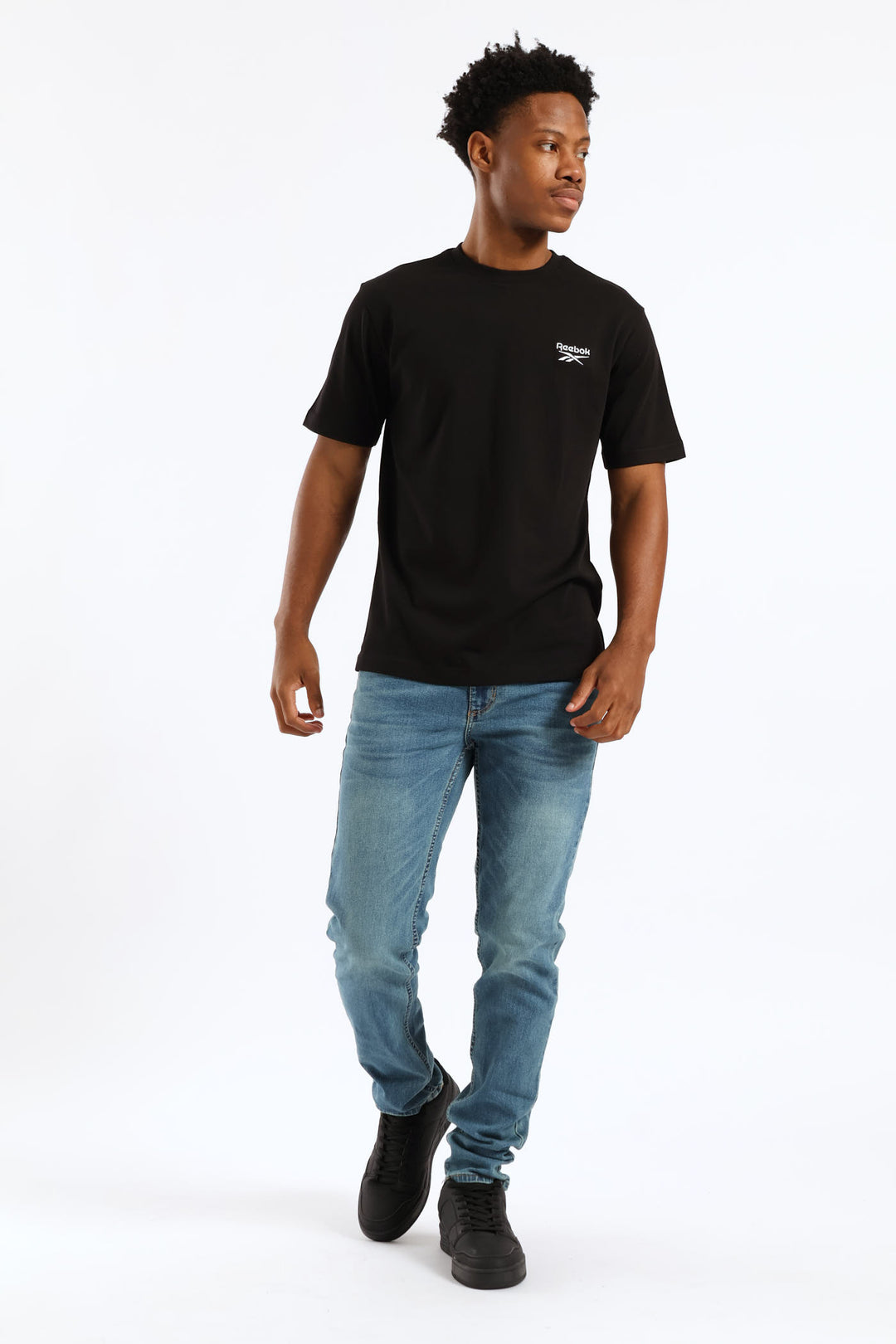 Harold Crewneck Tee - Black