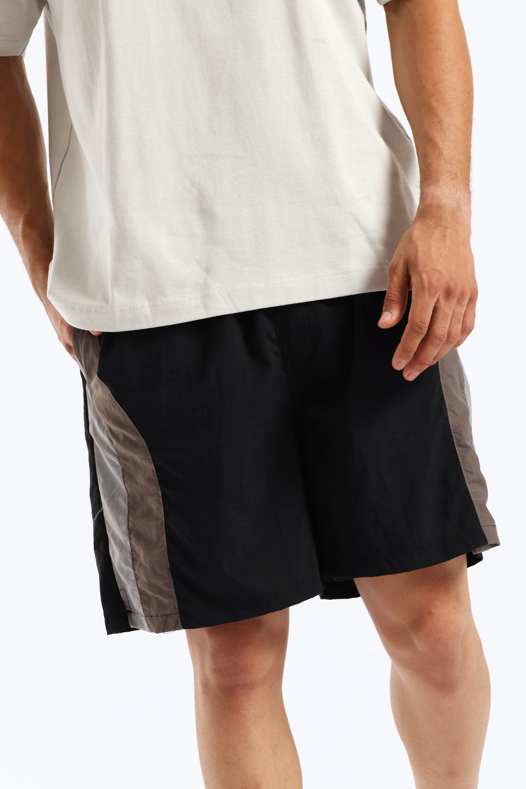 Cutline Beach Shorts  - Black
