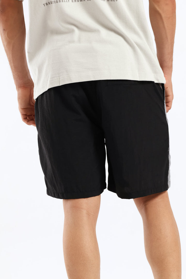 Cutline Beach Shorts  - Black